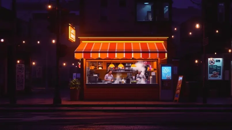 深夜食堂记 封面